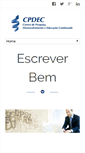 Mobile Screenshot of escreverbem.com.br